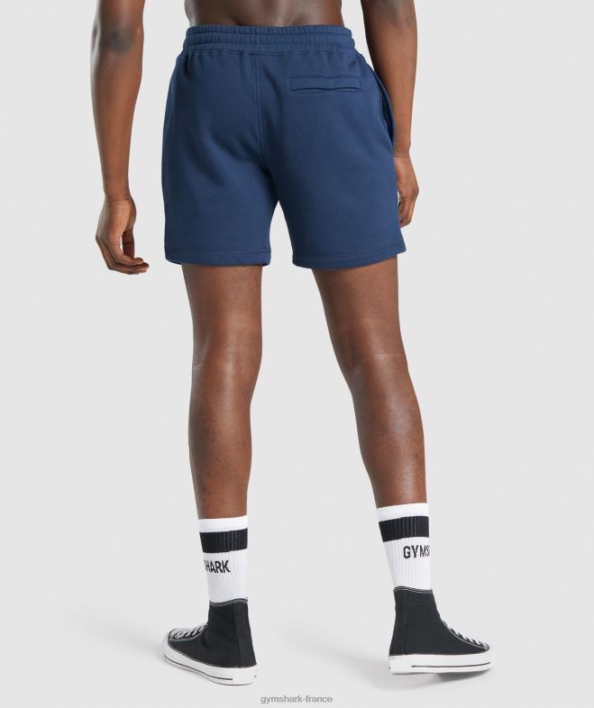 Gymshark short à écusson marine Hommes 6HF28520