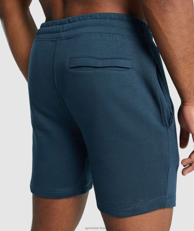 Gymshark short à écusson marine Hommes 6HF28520