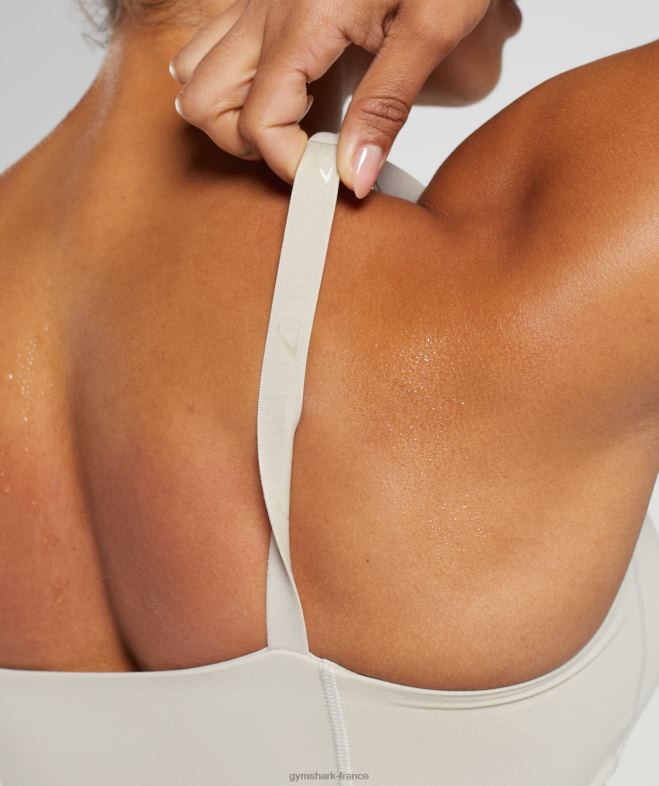 Gymshark soutien-gorge de sport héritage gris galet femmes 6HF28204