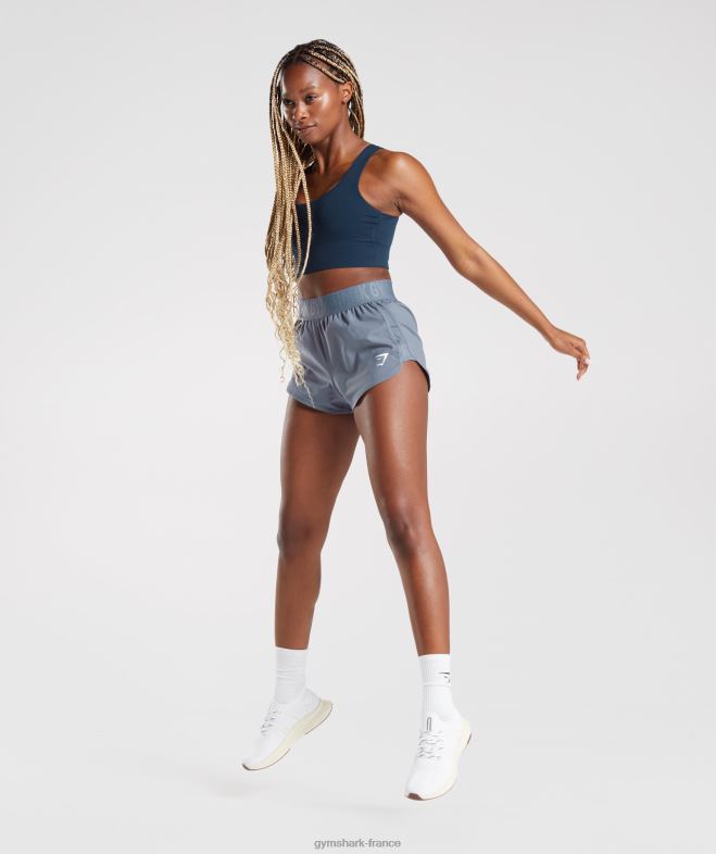 Gymshark soutien-gorge de sport long marine femmes 6HF28131