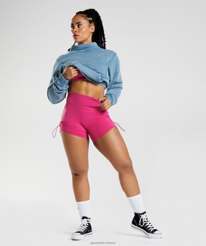 Gymshark sweat délavé Legacy bleu au bord du lac femmes 6HF28404
