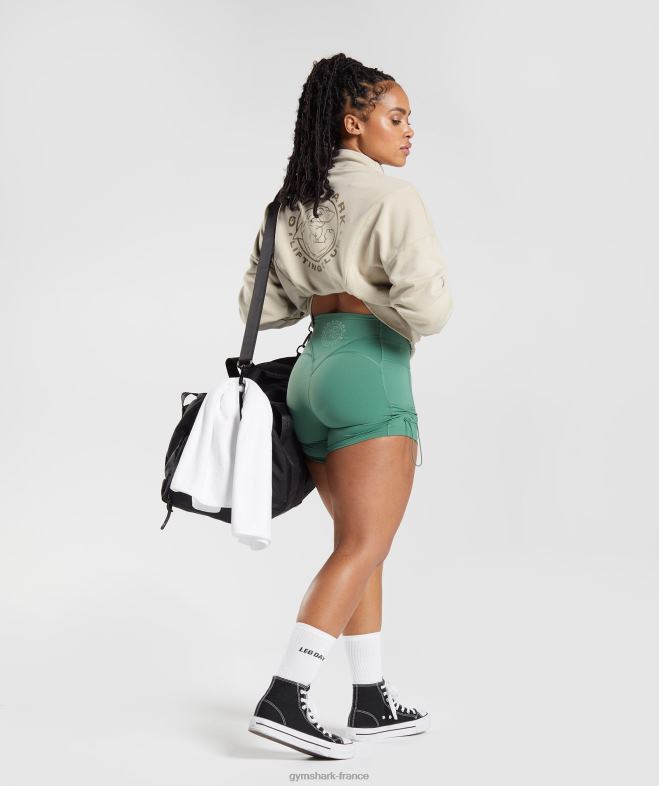 Gymshark sweat délavé Legacy gris galet femmes 6HF28399