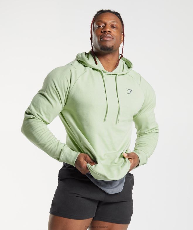 Gymshark sweat à capuche audacieux flore vert Hommes 6HF28852