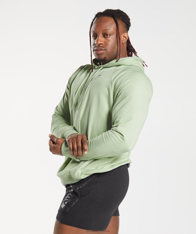 Gymshark sweat à capuche audacieux flore vert Hommes 6HF28852