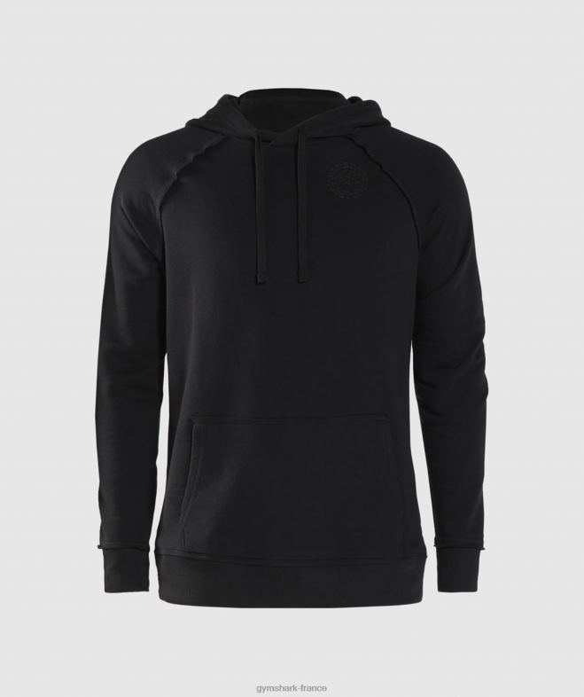Gymshark sweat à capuche héritage noir Hommes 6HF28824
