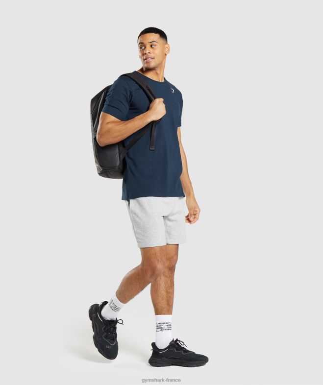 Gymshark t-shirt essentiel marine Hommes 6HF28710