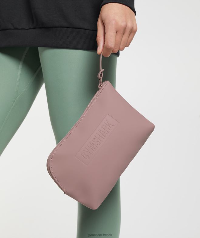 Gymshark trousse de toilette quotidienne marron poussiéreux unisexe 6HF281076