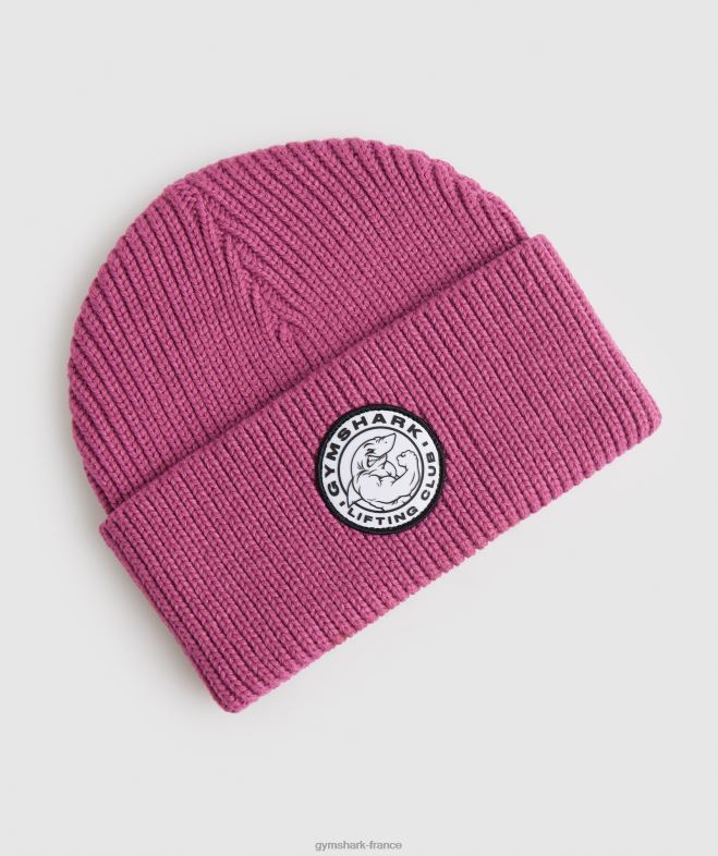Gymshark bonnet à revers profond Legacy rose profond unisexe 6HF281146