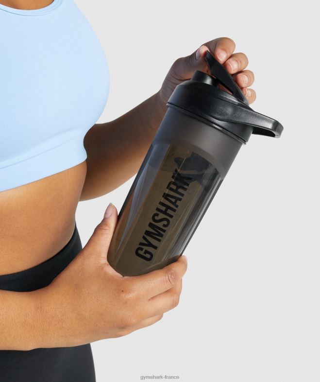 Gymshark bouteille shaker noir unisexe 6HF281116