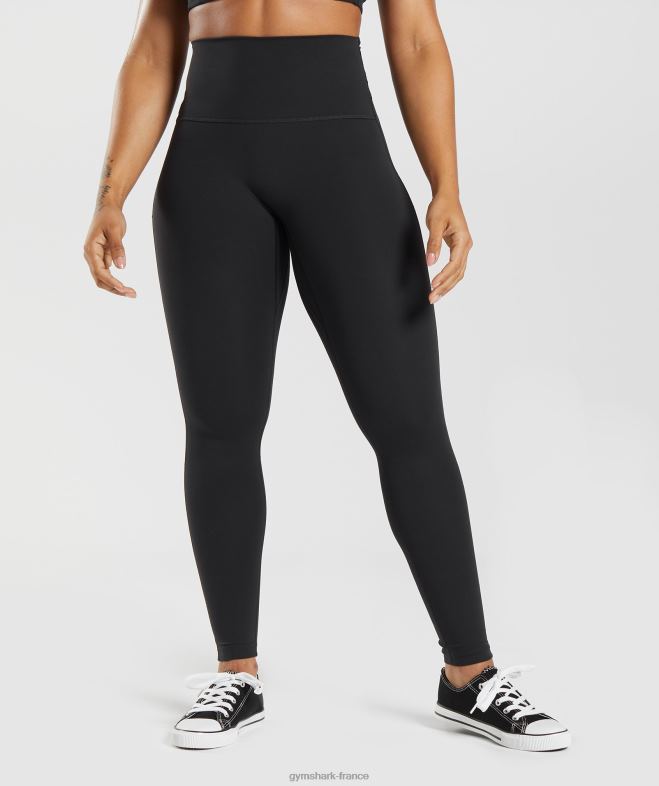 Gymshark héritage leggings noir femmes 6HF28262