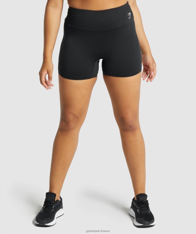 Gymshark short d'entraînement noir femmes 6HF2846