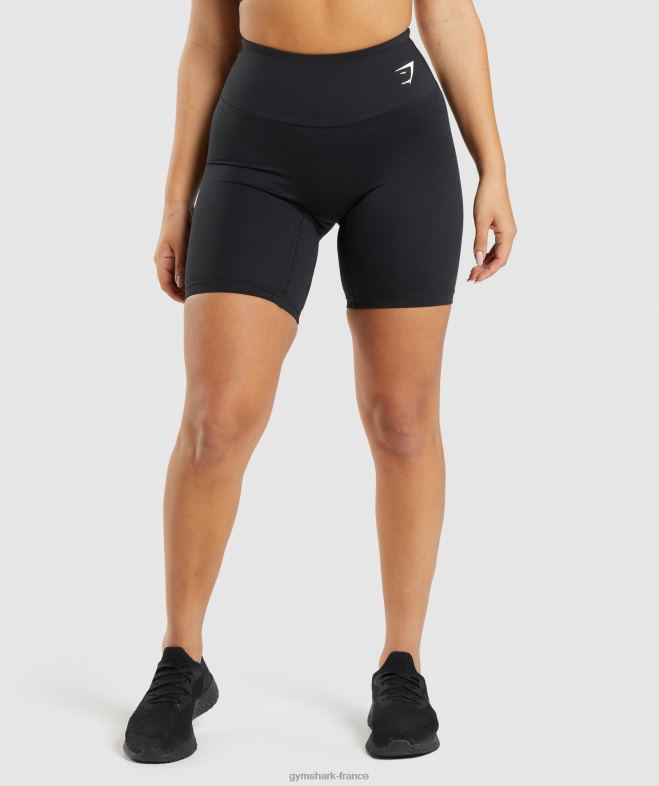 Gymshark short de cyclisme d'entraînement noir femmes 6HF2811