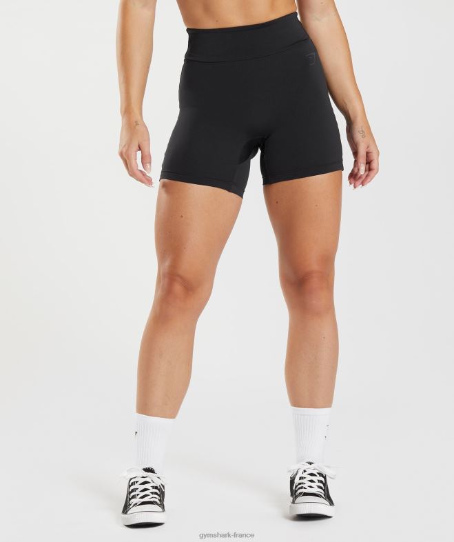 Gymshark short serré gs power original noir femmes 6HF281
