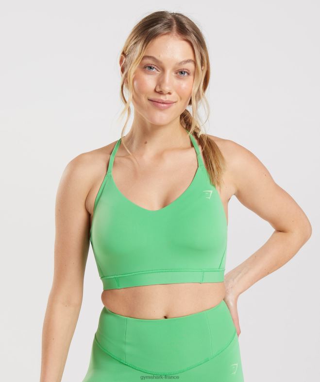 Gymshark soutien-gorge de sport studio Pomme verte femmes 6HF28202