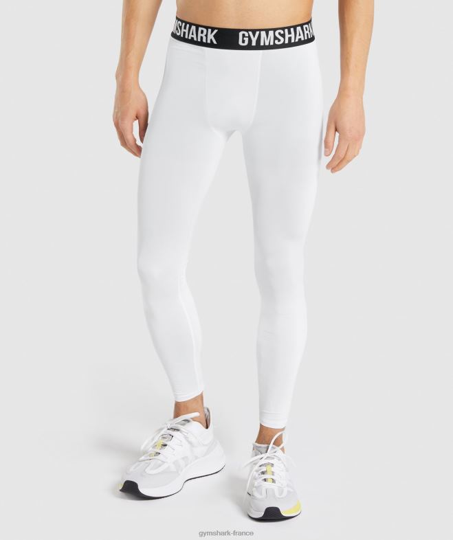 Gymshark leggings de base element blanc Hommes 6HF281035