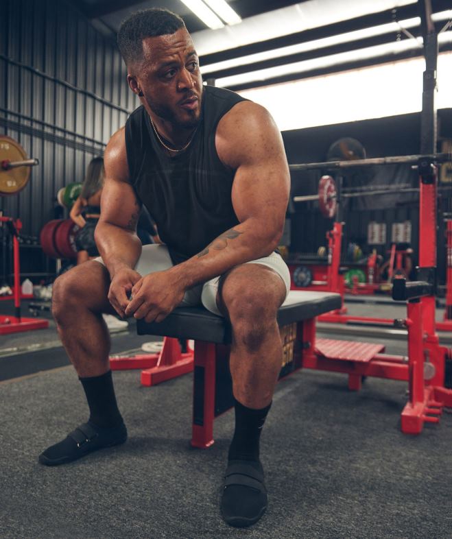 Gymshark Réservoir sans soudure 315 noir Hommes 6HF28911