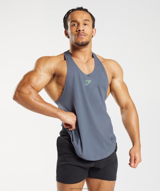 Gymshark limon gras bleu du soir Hommes 6HF281010