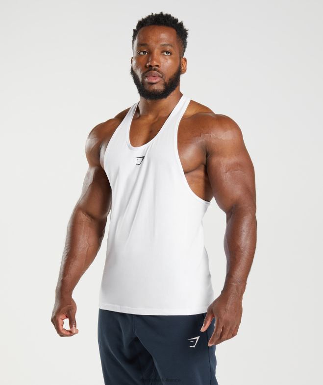 Gymshark réagir blanc Hommes 6HF28981