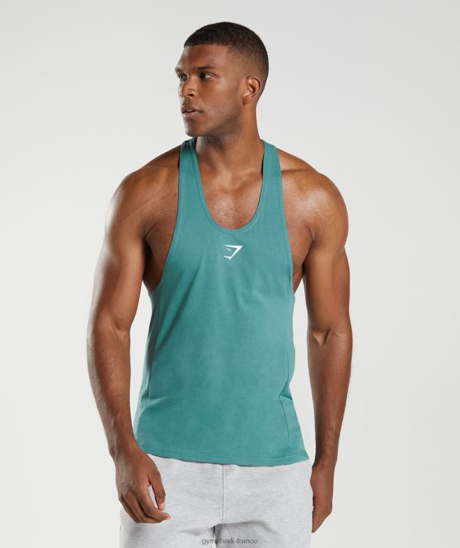 Gymshark réagir bleu ardoise Hommes 6HF28995