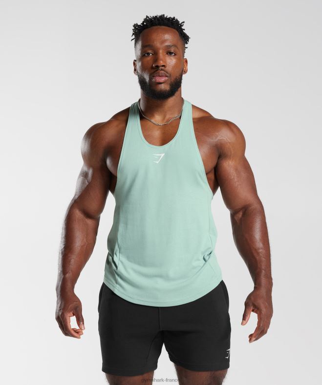 Gymshark réagir sarcelle de givre Hommes 6HF28993