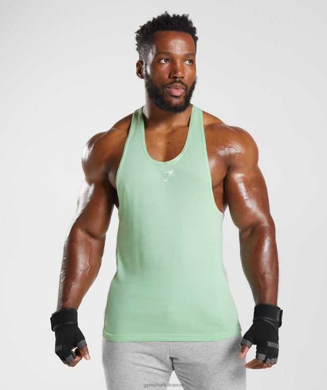 Gymshark réagir vert aloès Hommes 6HF28994
