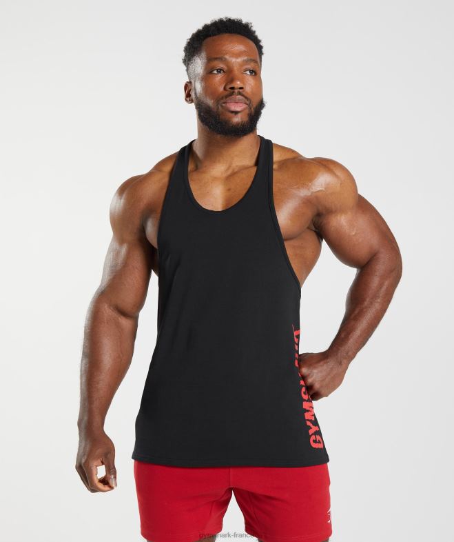 Gymshark tranche de longeron noir Hommes 6HF28980
