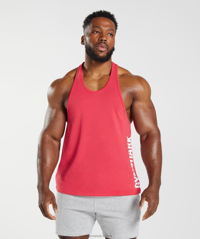 Gymshark tranche de longeron perroquet rouge Hommes 6HF28988