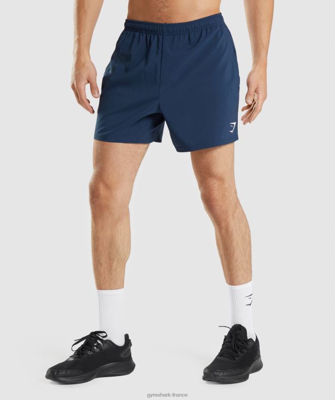 Gymshark arrivée 5 shorts marine Hommes 6HF28556