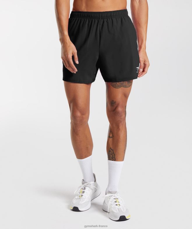 Gymshark arrivée 5 shorts noir Hommes 6HF28509
