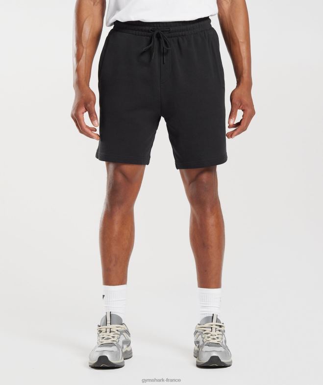 Gymshark jour de repos essentiels 7 shorts noir Hommes 6HF28541