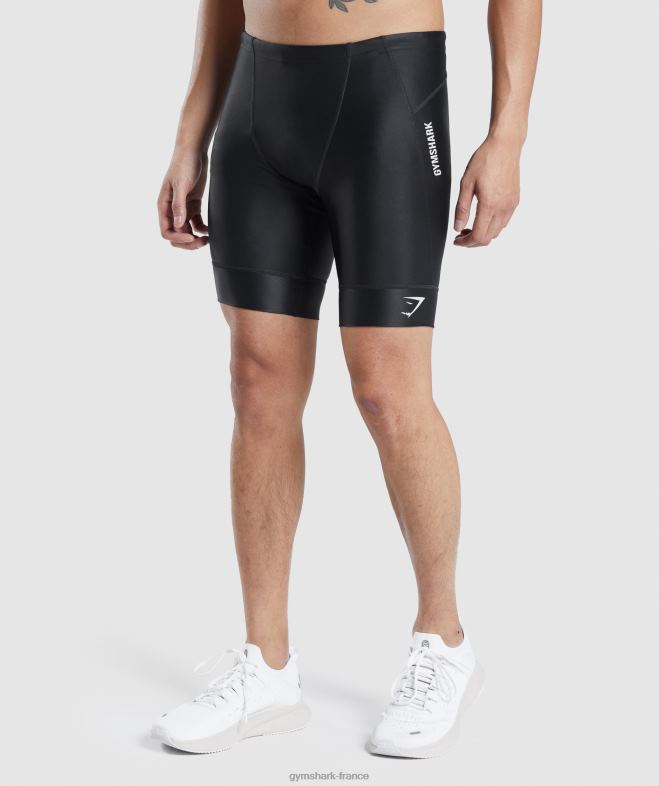 Gymshark short multi-points apex noir Hommes 6HF28563