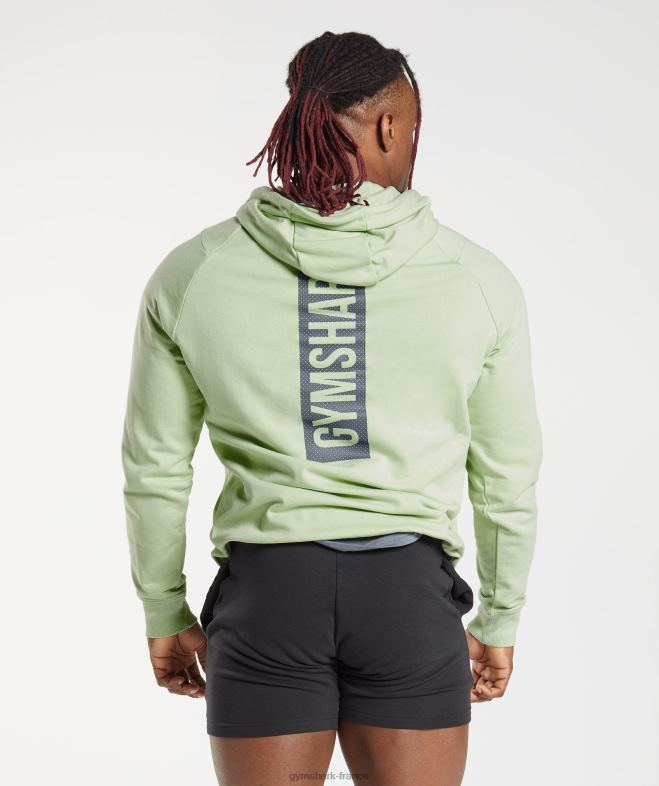 Gymshark sweat à capuche audacieux flore vert Hommes 6HF28852